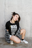 Big Huge Gigantic Lucky Rabbit’s Foot Women Relaxed Slub Tee