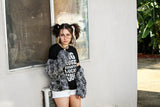 Big Huge Gigantic Lucky Rabbit’s Foot Women Relaxed Slub Tee